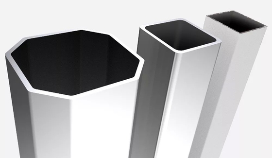 Trilha de trilhos de alumínio para pedidos do cliente espessura 0,8 mm-2,0 mm
