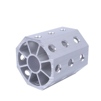 Tubos Tubos de alumínio Tubos CNC Machining Parte Alumínio Perfis de extrusão 5,8-6,0M comprimento