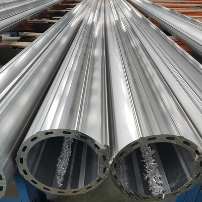 Tubos Tubos de alumínio Tubos CNC Machining Parte Alumínio Perfis de extrusão 5,8-6,0M comprimento