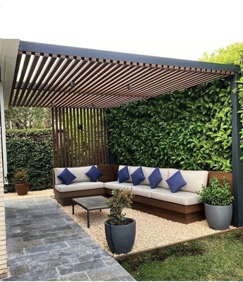 Pergola Bioclimática de Alumínio A solução ideal para o exterior com 6063 6061 Alumínio