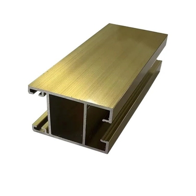 Janela deslizante e portas de alumínio com perfil de liga de alumínio T5 T6 de design moderno