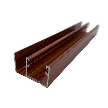 Perfil de estrutura de alumínio anodizado 6063 de cor personalizada para sistemas de janelas e portas