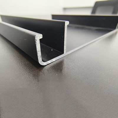 Profissionais de janela deslizante de alumínio de design moderno com acabamento anodizado