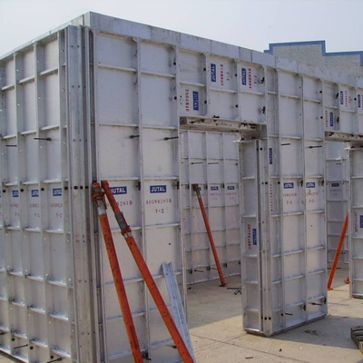 Material principal PVC Profissionais de alumínio de extrusão da série 6000 T5 T6 para sistemas de colagem de construção