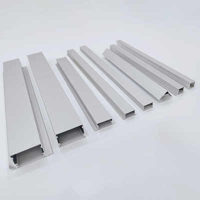 Material de porta de liga de alumínio Super Slim Profil embutido para LED Strip Light 3m comprimento