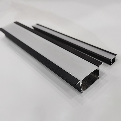 Material de porta de liga de alumínio Super Slim Profil embutido para LED Strip Light 3m comprimento
