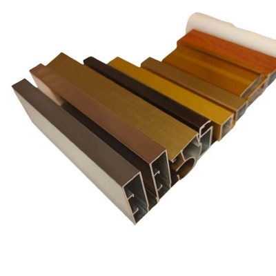 6063-T5 Quadro de alumínio Anhui Shengxin Perfis de cores personalizados para janela e porta