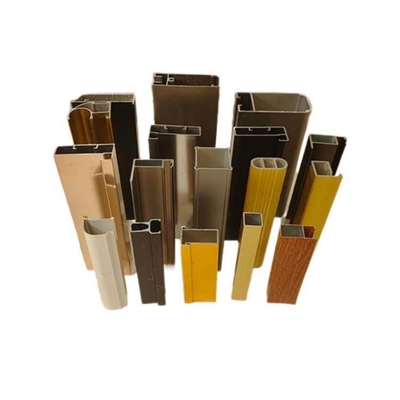 6063-T5 Quadro de alumínio Anhui Shengxin Perfis de cores personalizados para janela e porta