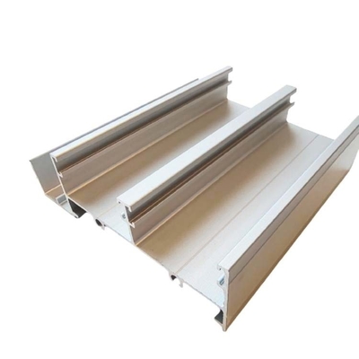Material principal Aço 6063 T5 Anodizado Profil de alumínio insonorizado para janela por cima