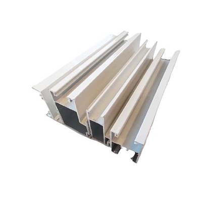 Material principal Aço 6063 T5 Anodizado Profil de alumínio insonorizado para janela por cima