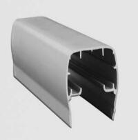 Profissionais de alumínio para porta de banheiro do México Silver Anodizing White Powder Coating