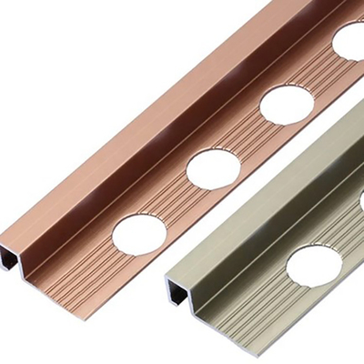10mm U em forma de faixa de esquina Profil de alumínio para o canto da parede