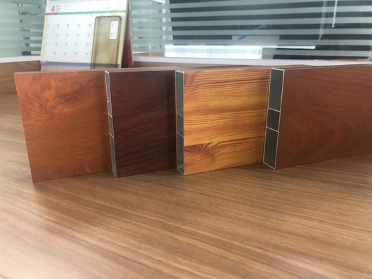 Anhui Shengxin T-Profile Window Frame com espessura personalizada e acabamento de grão de madeira