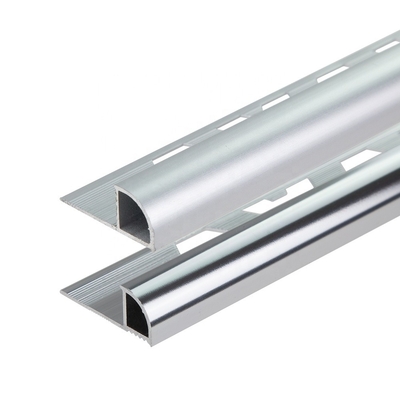 Revestimento de borda de piso de alumínio para perfis de temperatura de limiar de transição de piso laminado T5