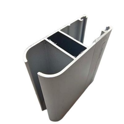 T3-T8 Perfil de alumínio personalizado para janelas deslizantes P92 P65 em revestimento em pó branco