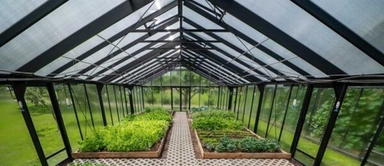 Agricultura Profil de bloqueio de filme de estufa Profil de alumínio para aplicações ao ar livre