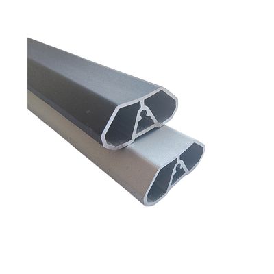 Perfil de alumínio padrão GB para eletroforese/extrusão quadrada anodizada de quadros de barracas