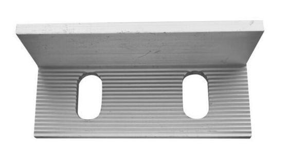 6063-T5 Quadro de Alumínio Perfis de ângulo de 90 graus de alumínio para âncoras de suportes de fachada