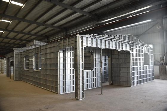 SHENGXIN 6063-T5 Quadro de Alumínio Forro de lajes de alumínio para moldes de concreto de pátio