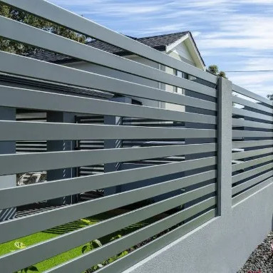 Cercas de jardim Modclassic Design estilo Alumínio Metal Cercas painéis com acessórios