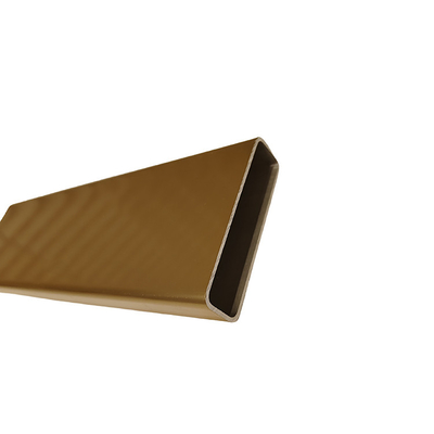 Anodize Finish Custom 6061 6082 6063 Profil de alumínio extrudido dourado para janelas