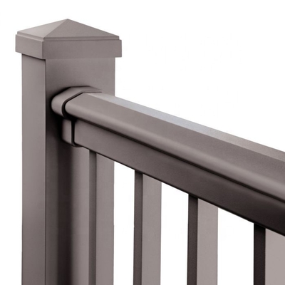 T5 Alumínio U Canal Vidro Barranco Balustrade Balustrade Post Perfil para Cercas de Terraço