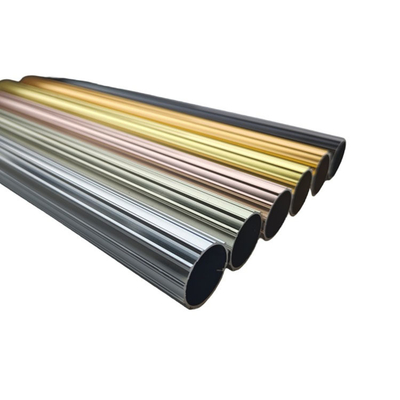 Anodização 6063 6061 Alumínio liga perfis personalizados Tubos de perfis de extrusão de alumínio