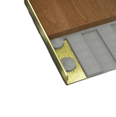Perfil de moldura de azulejos de alumínio 6063 T5 personalizado para esquina de borda cerâmica decorativa moderna