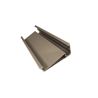 6063 Perfil de alumínio anodizado para molduras personalizadas Comprimento 5,8-6,0M Padrão GB5237-2008