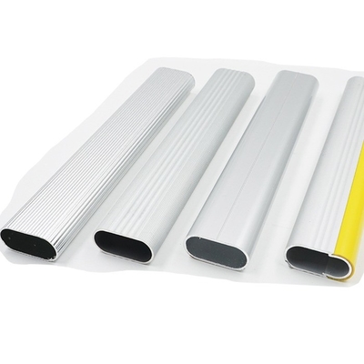 5.8-6.0M comprimento Shengxin Alumínio Ligação Oval Satin Anodizing Gabinete guarda-roupa espessado Roupa pendurar vara