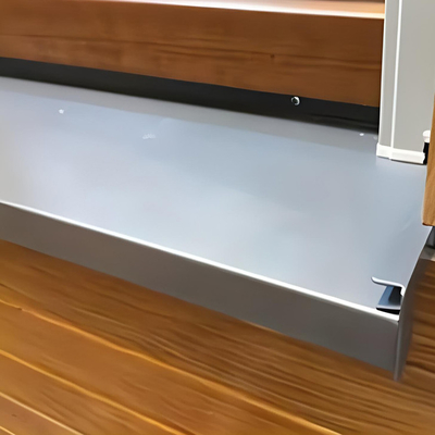1.4mm Espessura Anodizado Custom Alumínio Extrusão Windowsill com estilo de design moderno