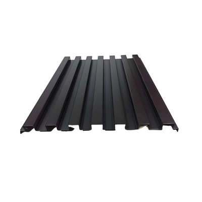 Serviço de corte de painéis de parede de alumínio anodizado para perfis de revestimento de parede exterior