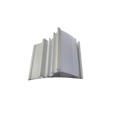 Padrão GB5237-2008 Perfil de alumínio de canal LED para luzes de banda LED em apartamentos