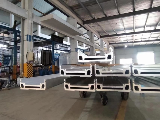 5.8-6.0M Shengxin Custom Structural Aluminium Anodized Profile Seção para portas e janelas
