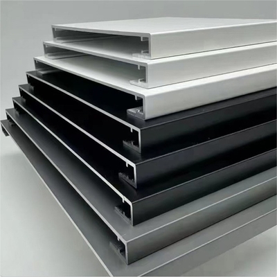Extrusão de alumínio com estrutura de porta e norma GB5237-2008 para corte CNC de precisão