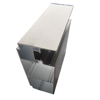 Pedido do cliente 6063 6061 Profil de porta e janela de alumínio para balcão moderno