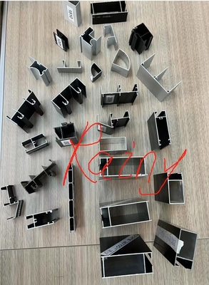 Anhui Shengxin Grão de Madeira Bolívia Alumínio Profil de Janela e Porta com Anodização Personalizada