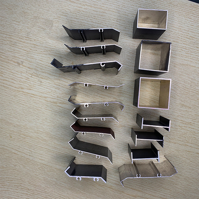 Shengxin Z shape louvers janelas e portas perfis de persiana com revestimento de pó anodizante