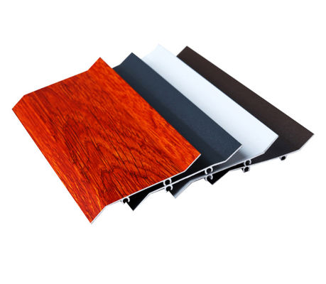 Shengxin Z shape louvers janelas e portas perfis de persiana com revestimento de pó anodizante