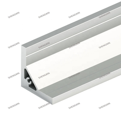 Fabricação industrial T Slot V Slot Extrusão Prata Preto Perfis de alumínio anodizado