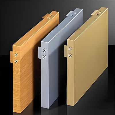 Materiais de construção personalizados certificados ISO Folhas de revestimento de parede de alumínio para decoração