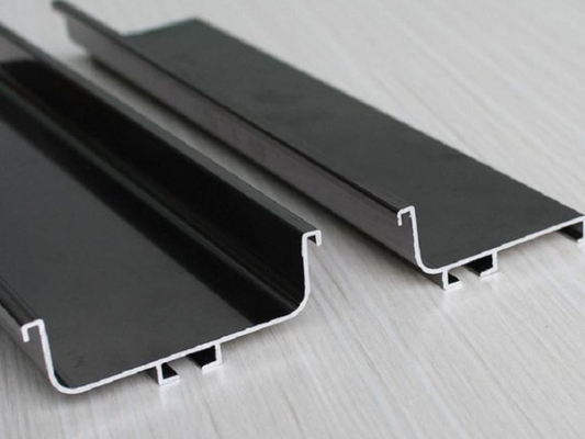 Anhui Shengxin Custom anodizado de bronze revestimento em pó de alumínio preto Profil de porta e janela