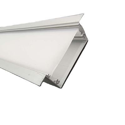 Canal de perfil de tira LED solicitado pelo cliente para perfil de alumínio de luz LED quadrada