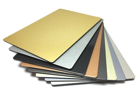 Venda direta T3-T8 Temperatura ACP Tamanho PVDF Painel de alumínio composto de parede de cortina à prova de fogo