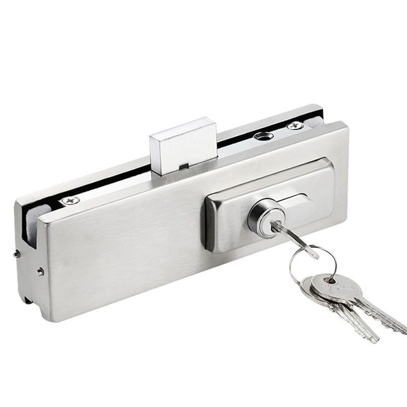 Conjunto de acessórios para portas de vidro de 10 mm-12 mm com material de liga de alumínio 6063 e comprimento de 5,8-6,0 M
