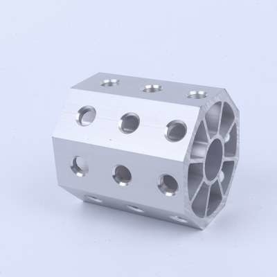Tubo de alumínio octogonal de liga para sistema de pinças modulares industriais 5.8-6.0M comprimento