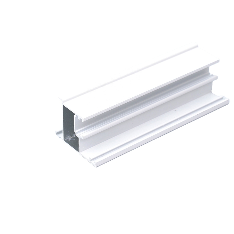 0.30 mm Espessura RAL9010 9016 Perfis de alumínio revestidos em pó para janelas e portas
