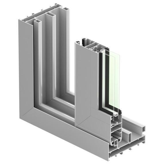 Temper T3-T8 Medera Nicro Blanco Anodizing Aluminium Extrusion Profissionais de janelas e portas