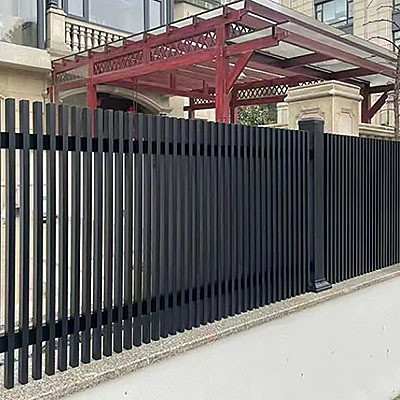 Panela de vedação de piscina de alumínio decorativa de série 6000 para proteção