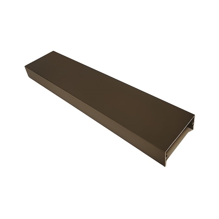 Sistema de vedação de alumínio personalizado de vedação e portão de painel decorativo externo 5.8-6.0M comprimento